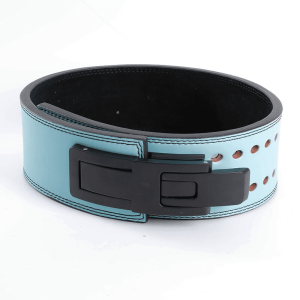 Ceinture de force à levier bleu ciel
